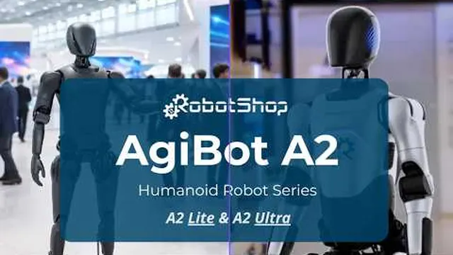 AgiBot A2 — кадр из видео «Серия AgiBot A2 у дистрибьютора (англ.)»