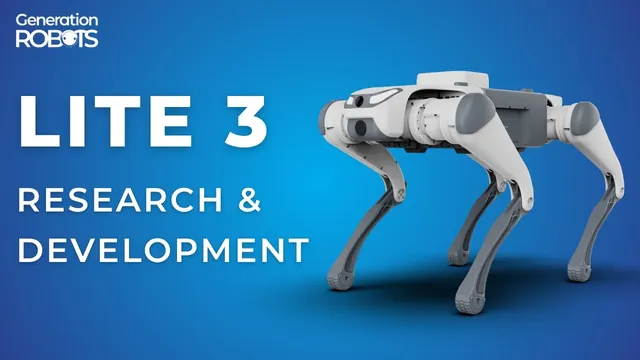 DEEP Robotics Lite3 — кадр из видео «Lite3: демонстрация для исследований (англ.)»