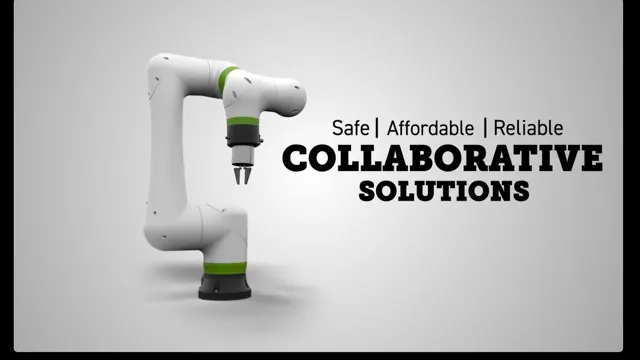 FANUC CRX-10iA — кадр из видео «Коботы FANUC CRX: безопасно, доступно, надёжно»